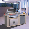 Cal Flame Pacifica Q 7 ft. BBQ Island - BBK701