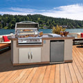 Cal Flame Atlantic Q 8 ft. BBQ Island - BBK801