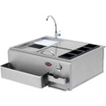 Cal Flame Built-in Bar Center 30" with Sink BBQ07902