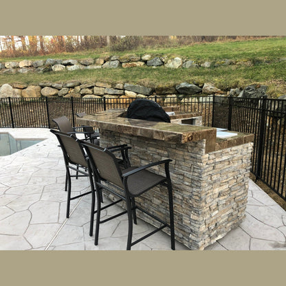 Cal Flame 15 foot Grand Pavilion Customizable BBQ Island GPV3100 // BetterPatio.com