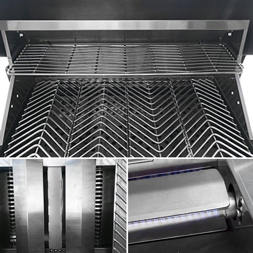 Cal FlameCal Flame G Series 4-Burner Built In Grill BBQ18G04 BBQ18G04- BetterPatio.com