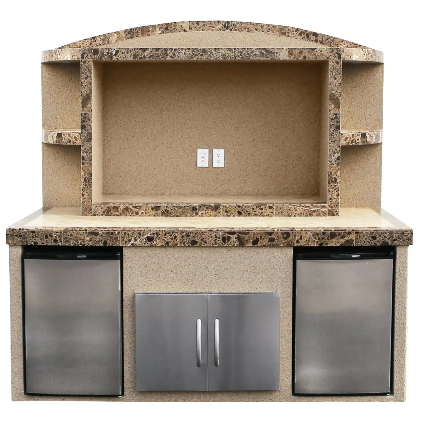 Cal FlameCal Flame Outdoor Entertainment Center ODC-1 Paradise ODC-1 Paradise- BetterPatio.com