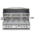 Cal Flame P5 40 Inch 5 Burner Built-In Grill with Rotisserie, Griddle