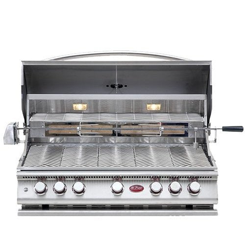 Cal Flame P5 40 Inch 5 Burner Built-In Grill with Rotisserie