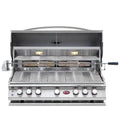 Cal Flame P5 40 Inch 5 Burner Gas Convection Grill with Rotisserie, Griddle BBQ18875CP