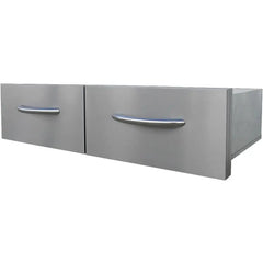 Cal Flame  Side by Side Double Access Drawers 39 inch BBQ08867