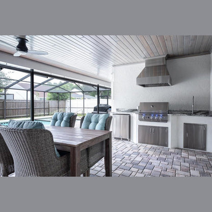Summerset Sizzler 26 SIZ26 - Massive patio glass enclosed pool custom outdoor kitchen Tampa