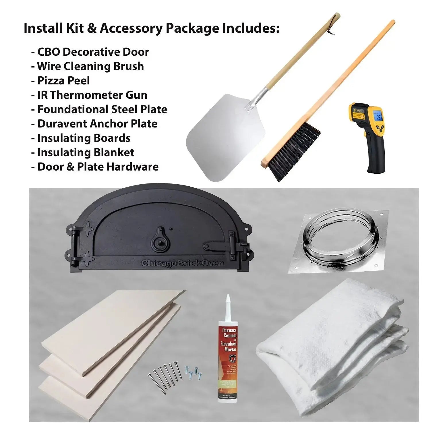 Chicago Brick OvenChicago Brick Oven 750 DIY Kit Wood Fired Pizza Oven CBO-O-KIT-750- BetterPatio.com