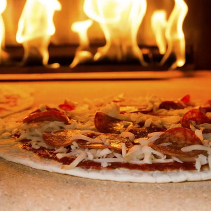Chicago Brick OvenChicago Brick Oven 750 Hybrid Dual Fuel Gas or Wood Stand for Residential Pizza Oven CBO-O-STD-750-HYB-NG-SV-R-3K- BetterPatio.com