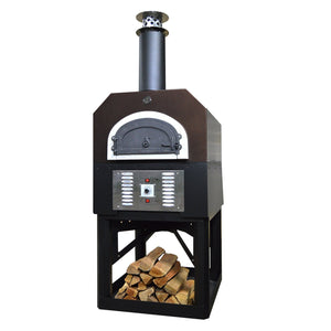 Chicago Brick OvenChicago Brick Oven 750 Hybrid Duel Fuel Gas or Wood Stand for Commercial Pizza Oven CBO-O-STD-750-HYB-NG-CV-C-3K- BetterPatio.com