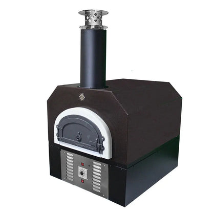 Chicago Brick OvenChicago Brick Oven 750 Hybrid Gas and Wood Commercial Countertop Pizza Oven with Skirt CBO-O-CT-750-HYB-NG-SV-C-3K-SKT- BetterPatio.com