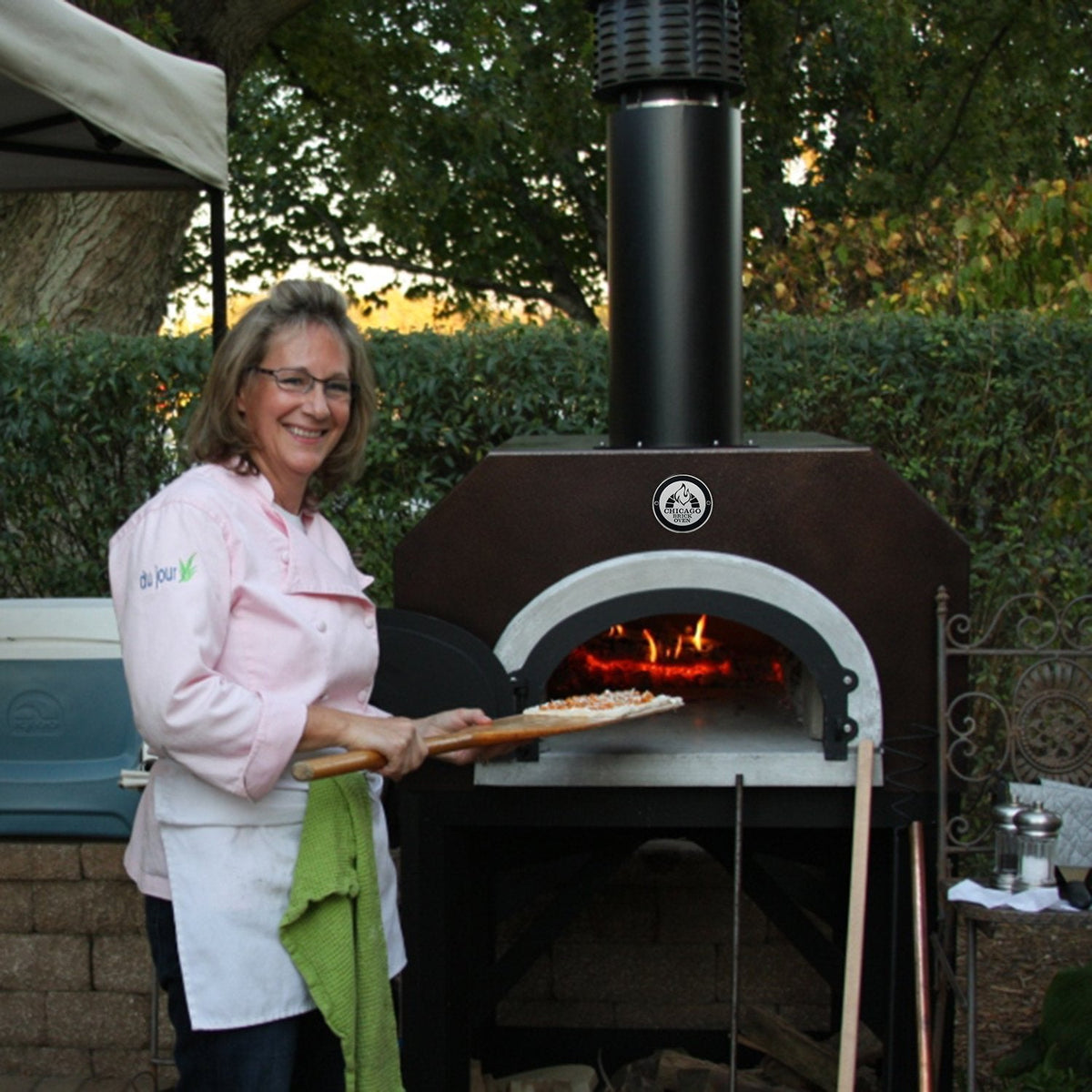 Chicago Brick OvenChicago Brick Oven CBO 750 Countertop Wood Fired Pizza Oven CBO-O-CT-750-CV- BetterPatio.com