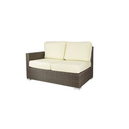 Source Furniture Lucaya Left Arm Loveseat, Espresso
