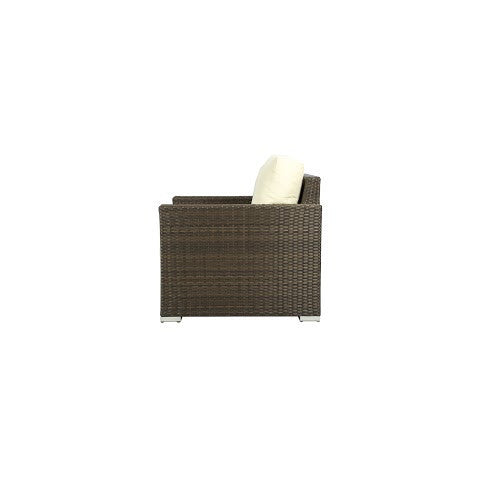 Source Outdoor Lucaya Club Chair, Espresso - BetterPatio.com