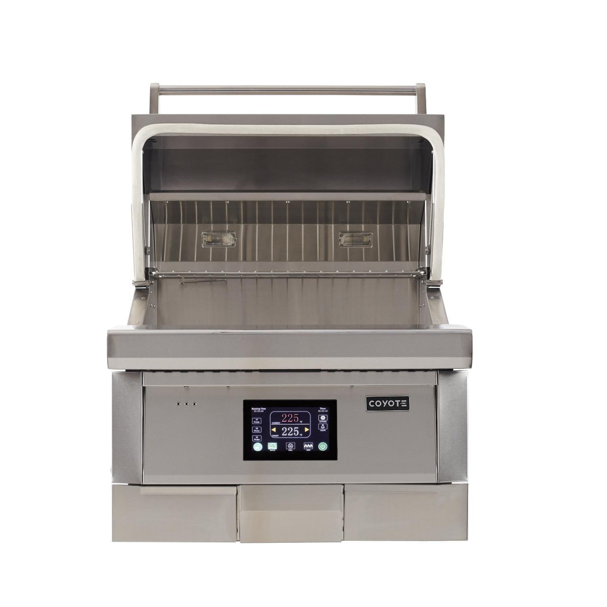 Coyote Outdoor LivingCoyote Outdoor 28 inch Pellet Grill, Built In or Freestanding C1P28- BetterPatio.com