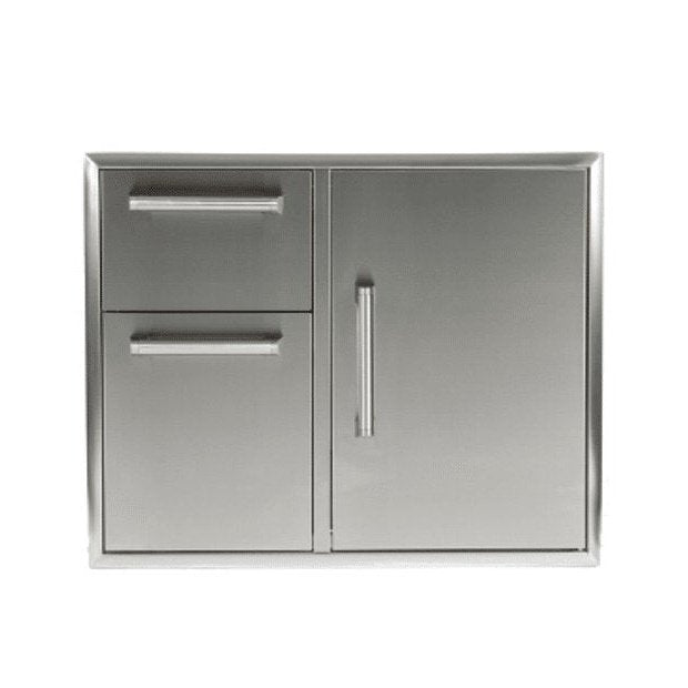 Coyote Outdoor LivingCoyote Outdoor 31 inch Combination Storage Door And Drawers Cabinet CCD-2DC31- BetterPatio.com