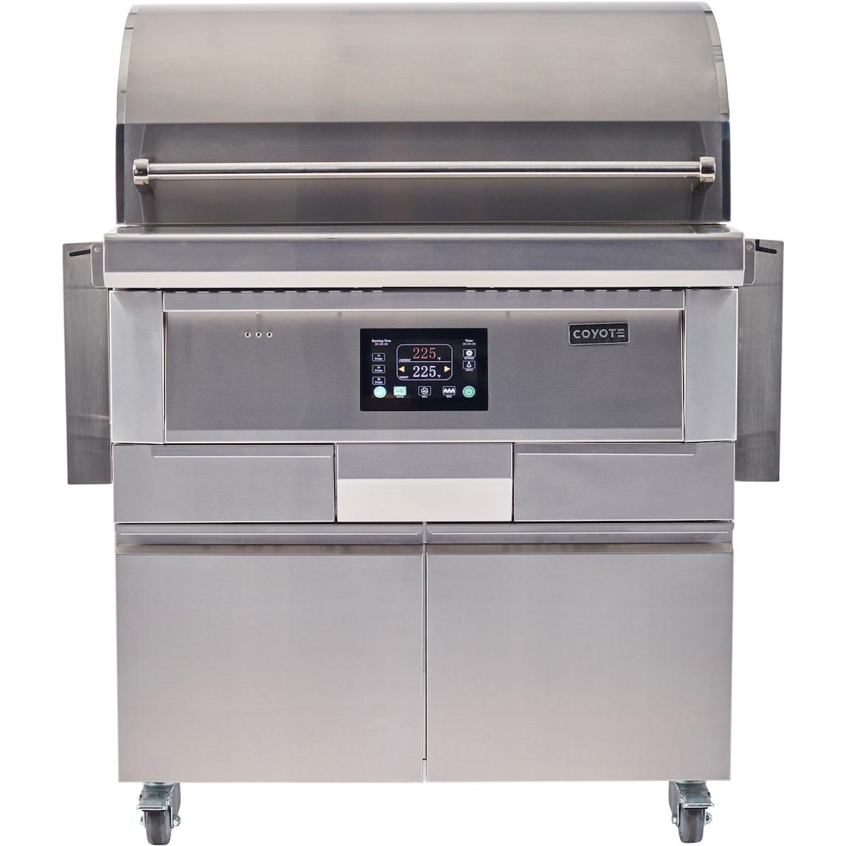 Coyote Outdoor LivingCoyote Outdoor 36 inch Freestanding Pellet Grill with Cart C1P36-FS- BetterPatio.com