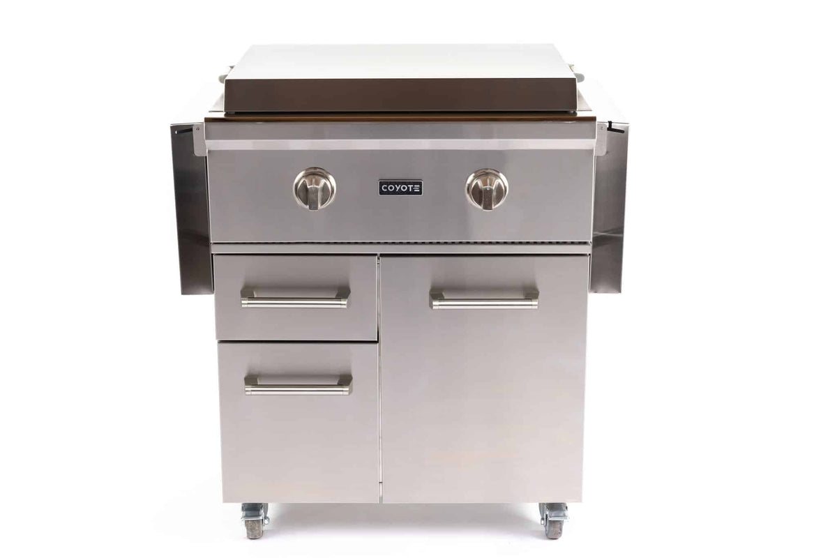 Coyote Outdoor LivingCoyote Outdoor Living 30 Inch Flat Top Grill C1FTG30-LP- BetterPatio.com