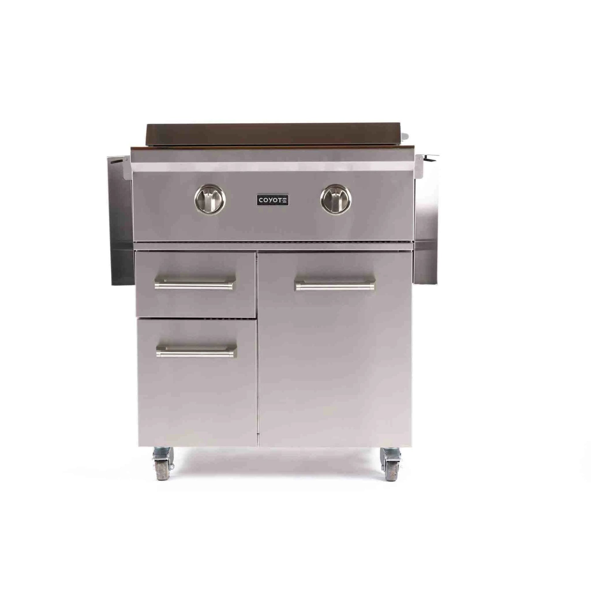 Coyote Outdoor LivingCoyote Outdoor Living 30 Inch Flat Top Grill C1FTG30-LP- BetterPatio.com