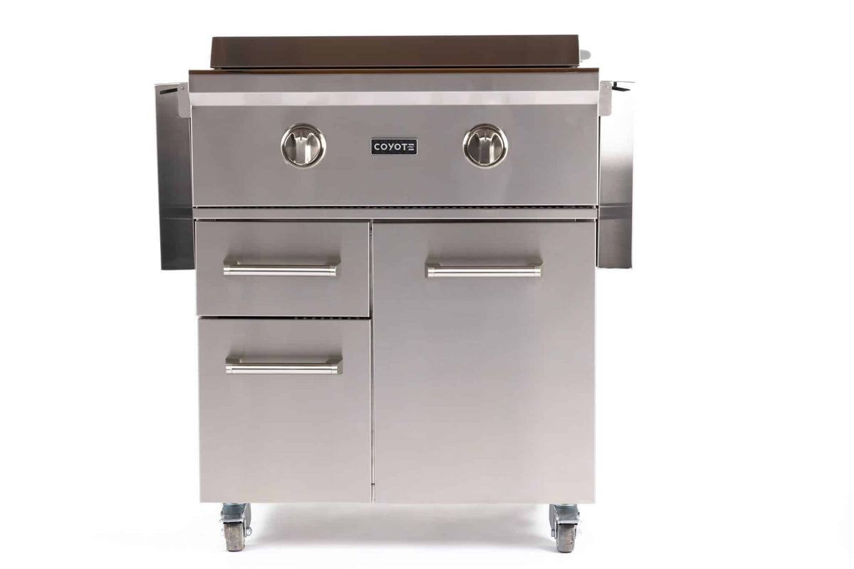 Coyote Outdoor LivingCoyote Outdoor Living 30 Inch Flat Top Grill C1FTG30-LP- BetterPatio.com