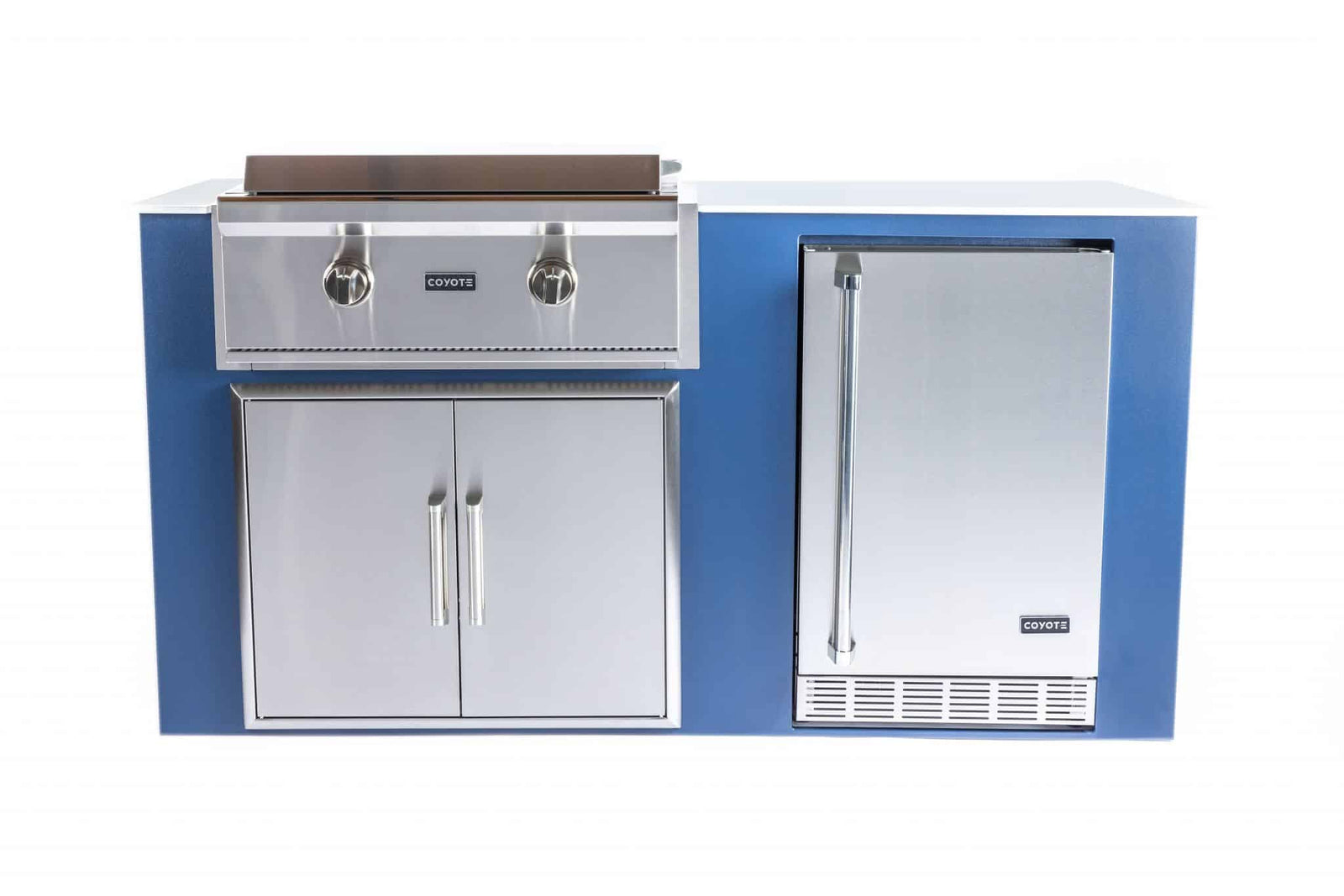 Coyote Outdoor LivingCoyote Outdoor Living 30 Inch Flat Top Grill C1FTG30-LP-CART- BetterPatio.com