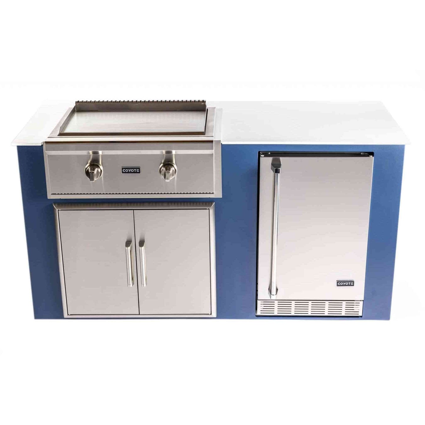 Coyote Outdoor LivingCoyote Outdoor Living 30 Inch Flat Top Grill C1FTG30-LP-CART- BetterPatio.com