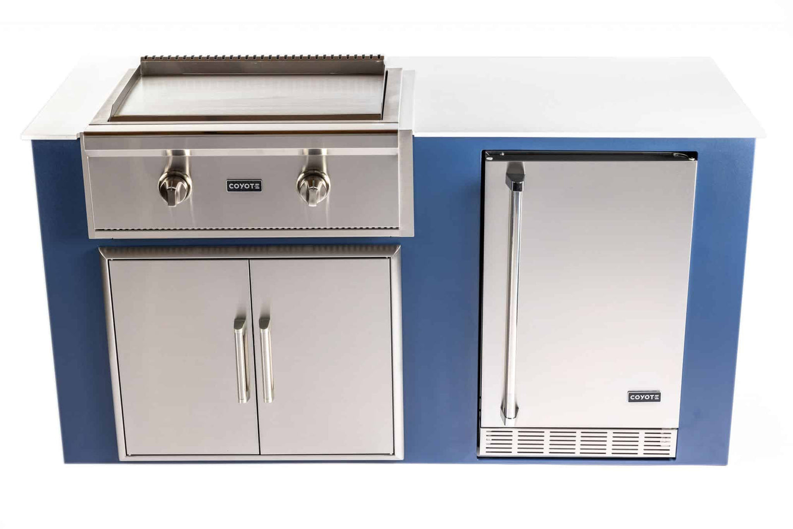 Coyote Outdoor LivingCoyote Outdoor Living 30 Inch Flat Top Grill C1FTG30-LP-CART- BetterPatio.com