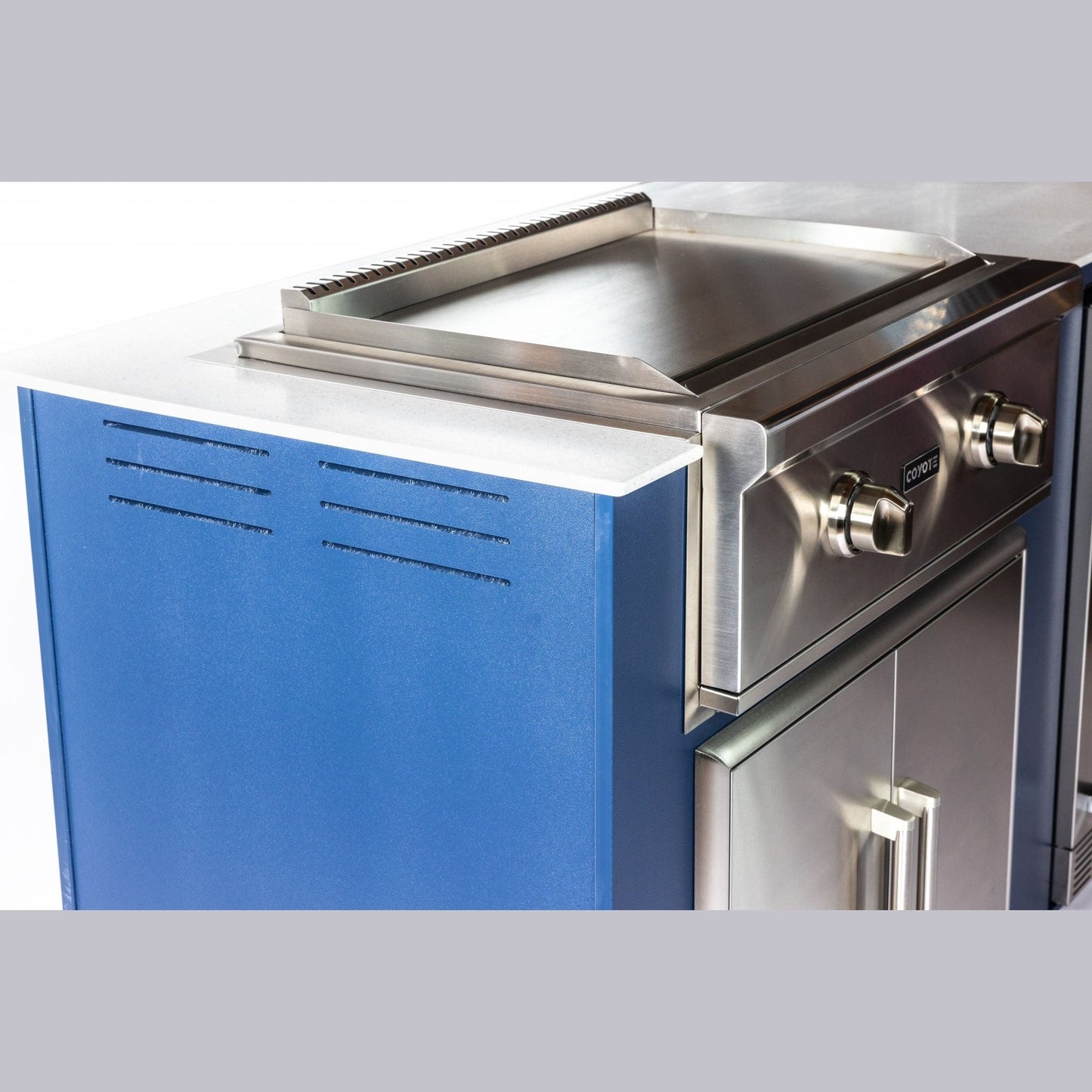 Coyote Outdoor LivingCoyote Outdoor Living 30 Inch Flat Top Grill C1FTG30-LP-CART- BetterPatio.com