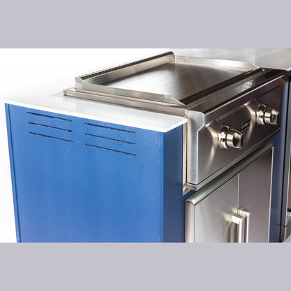 Coyote Outdoor LivingCoyote Outdoor Living 30 Inch Flat Top Grill C1FTG30-LP-CART- BetterPatio.com