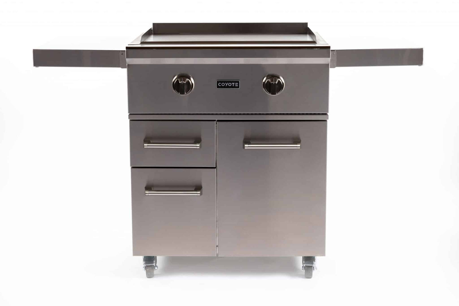 Coyote Outdoor LivingCoyote Outdoor Living 30 Inch Flat Top Grill C1FTG30-LP-CART- BetterPatio.com