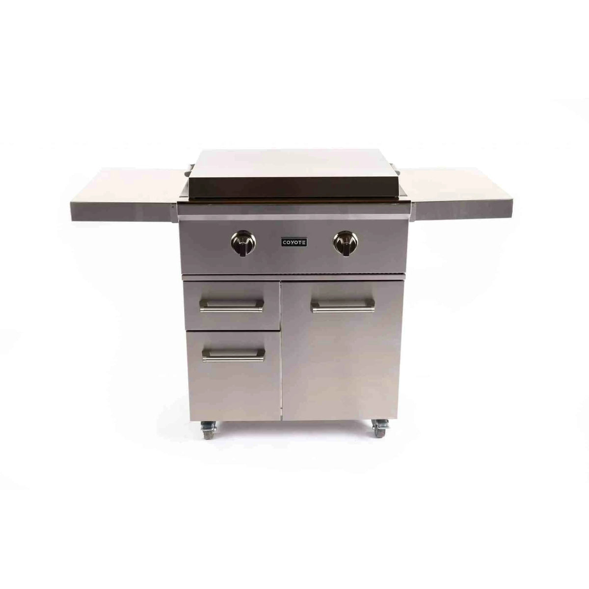 Coyote Outdoor LivingCoyote Outdoor Living 30 Inch Flat Top Grill C1FTG30-LP-CART- BetterPatio.com