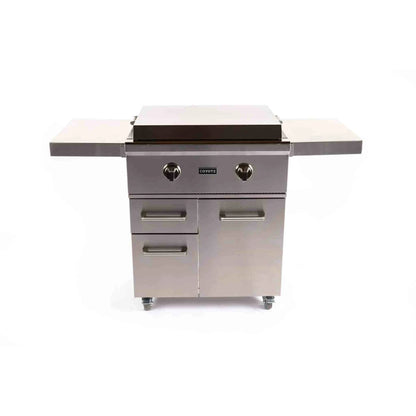 Coyote Outdoor LivingCoyote Outdoor Living 30 Inch Flat Top Grill C1FTG30-LP-CART- BetterPatio.com