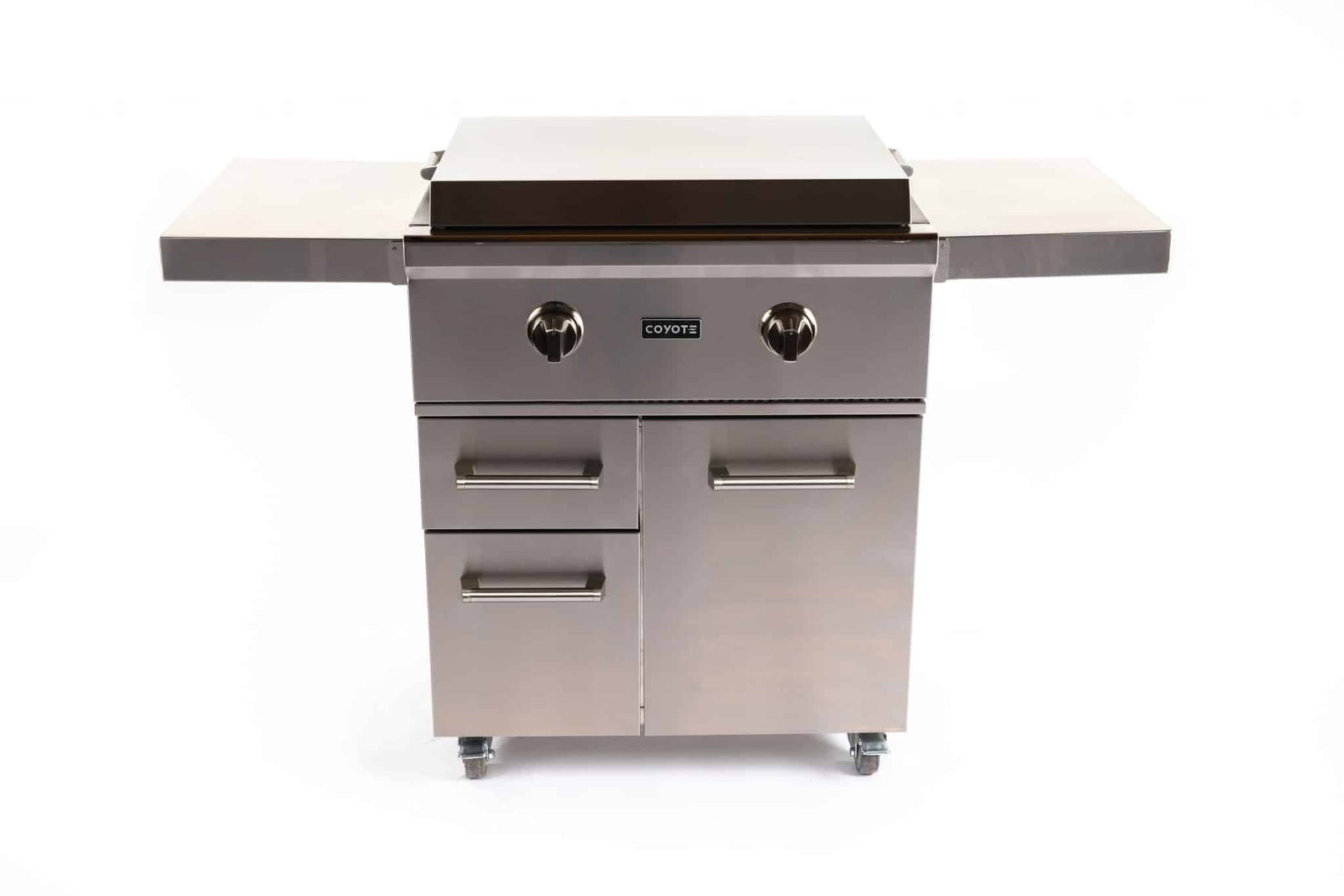 Coyote Outdoor LivingCoyote Outdoor Living 30 Inch Flat Top Grill C1FTG30-LP-CART- BetterPatio.com