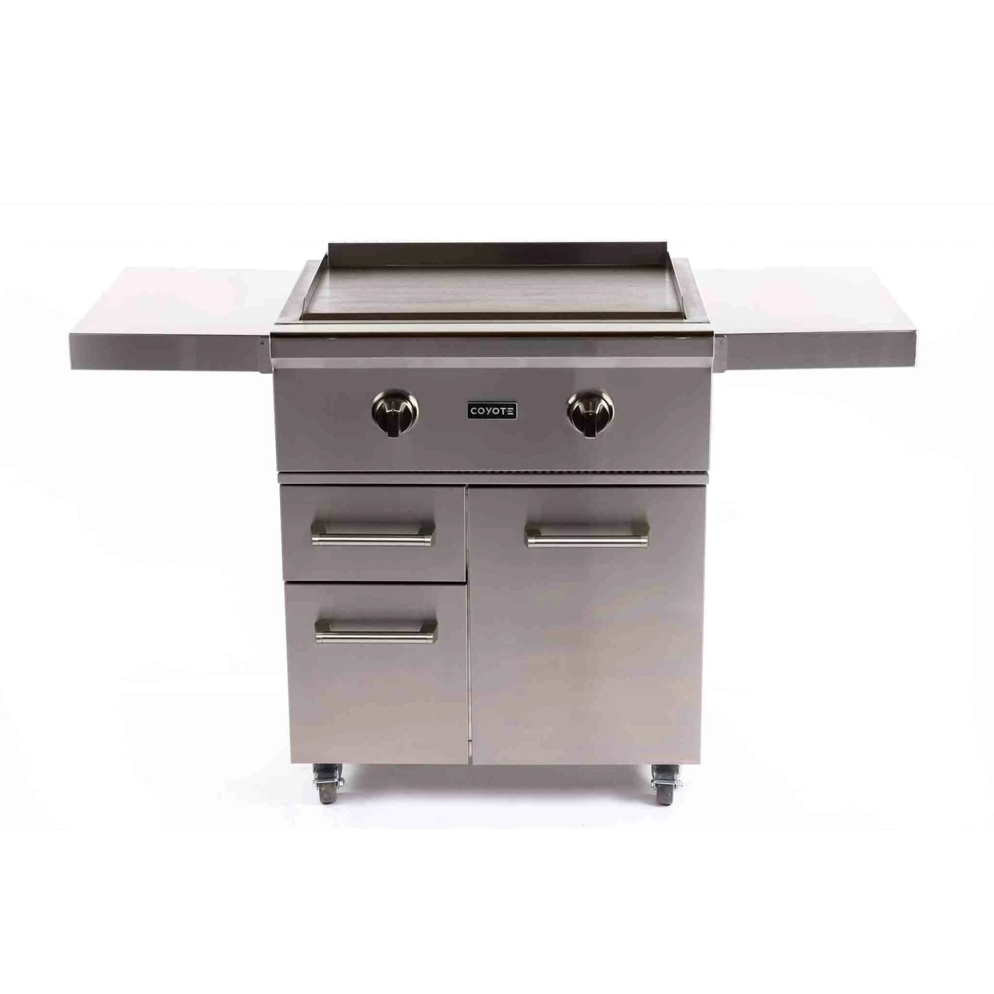 Coyote Outdoor LivingCoyote Outdoor Living 30 Inch Flat Top Grill C1FTG30-LP-CART- BetterPatio.com