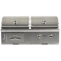 Coyote Outdoor Living 50-Inch Built-In Propane Gas + Charcoal Dual Fuel Grill - C1HY50