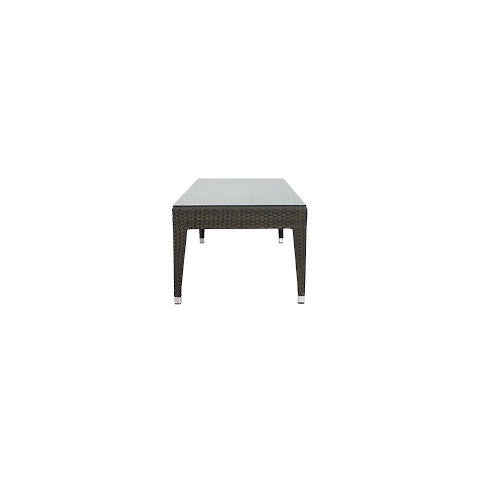 Source Furniture Zen Coffee Table, Expresso Weave - BetterPatio.com