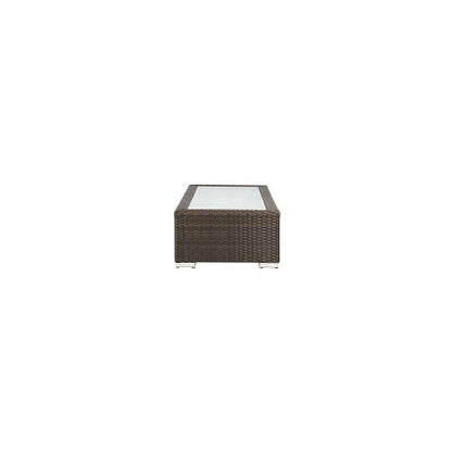 Source Furniture Lucaya Rectangular Coffee Table, Espresso - BetterPatio.com