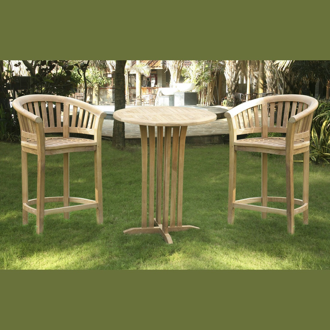 Douglas Nance Serenity Bar Chair DN3666 - BetterPatio.com