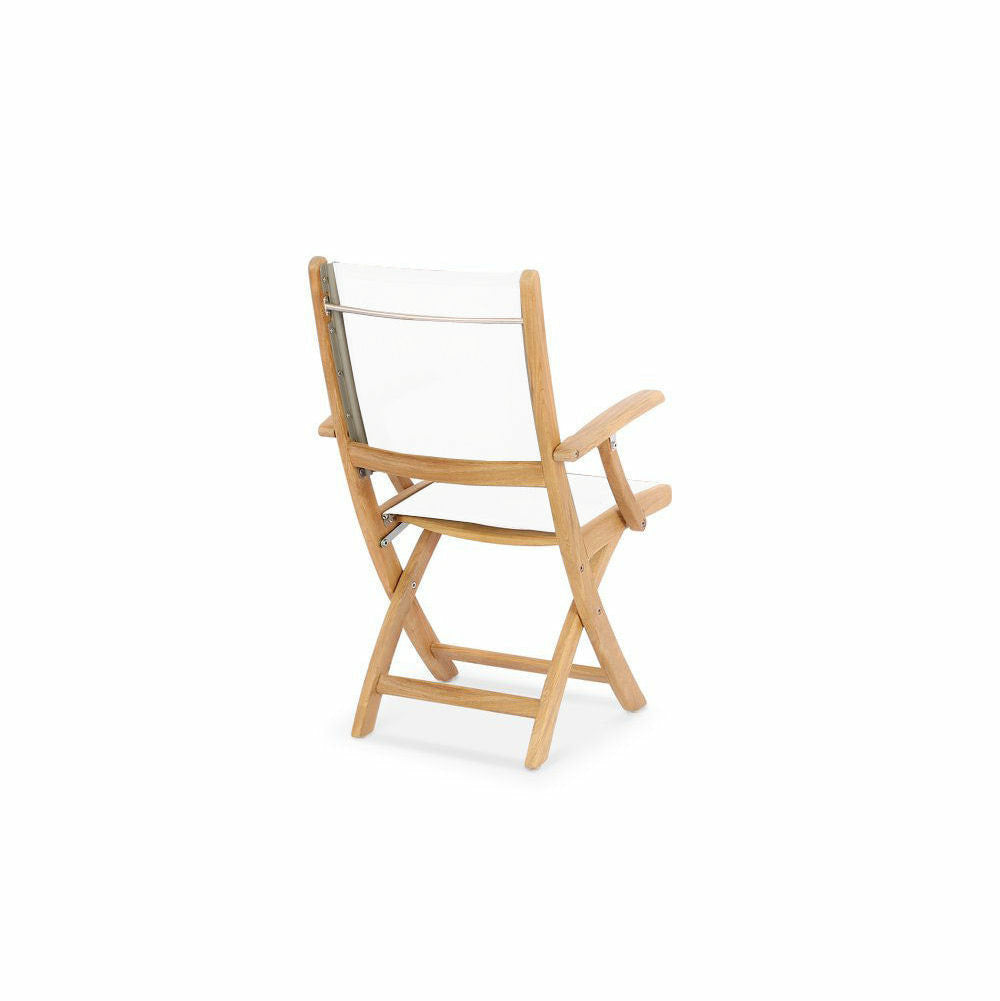 Douglas Nance Riviera Folding Dining Armchair DN6155 - BetterPatio.com