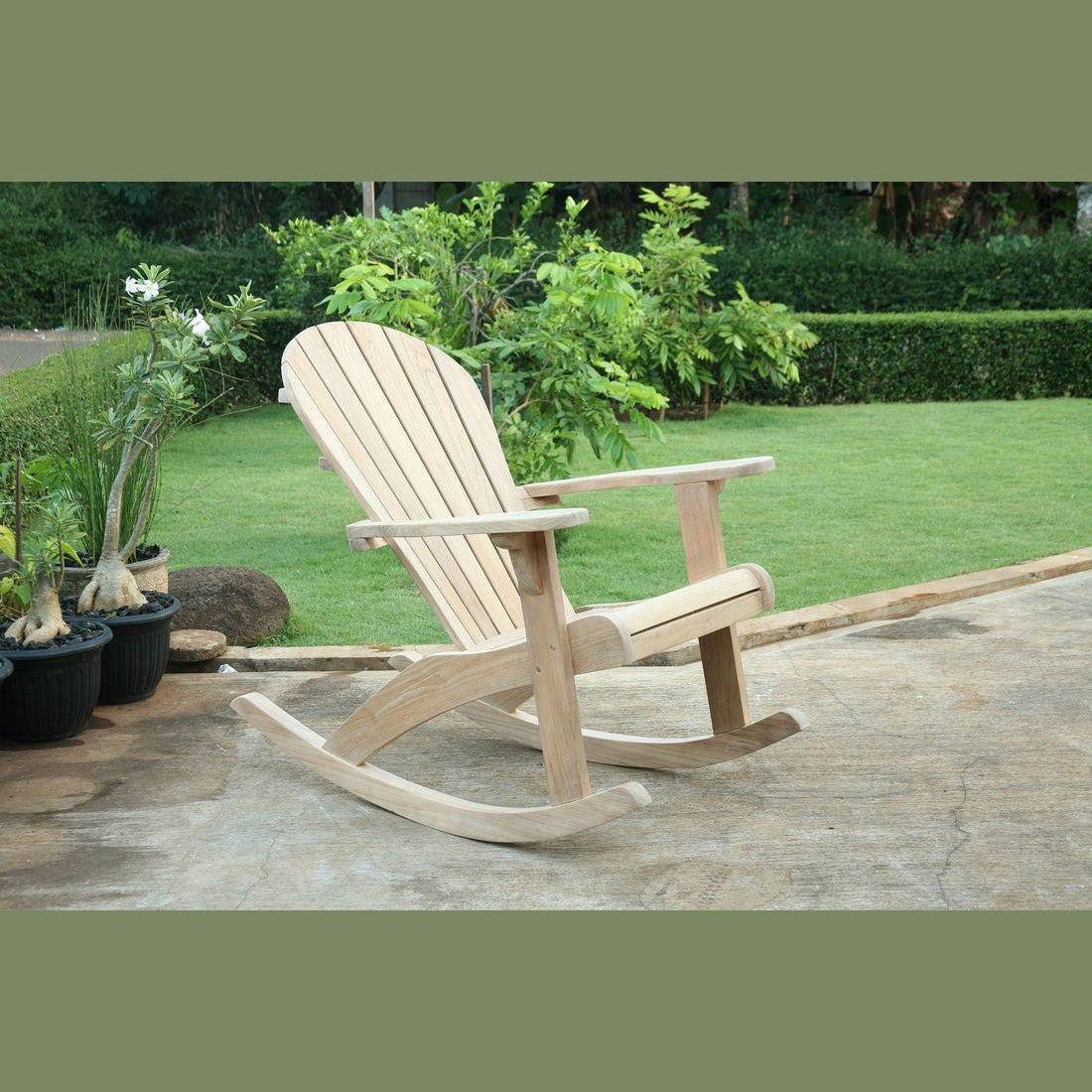 Douglas Nance Seacoast Adirondack Rocker DN1514 - BetterPatio.com