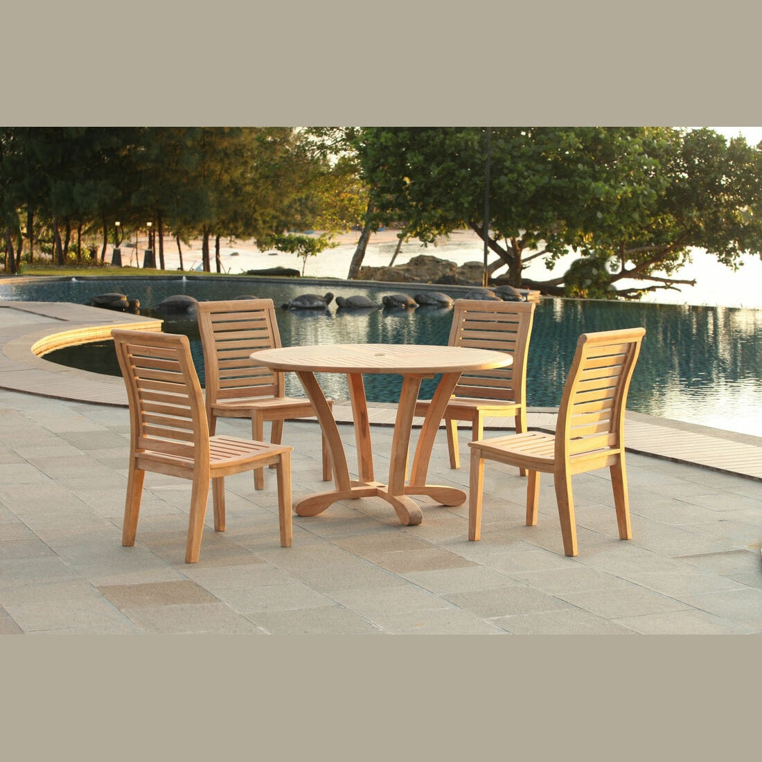 Douglas Nance Cayman Dining Side Chair DN2256 - BetterPatio.com