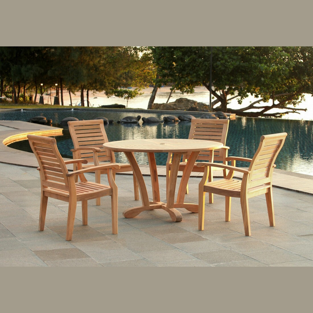Douglas Nance Cayman Dining Armchair DN2255 - BetterPatio.com