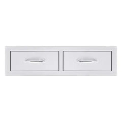 Summerset Professional Grills 32 inch Double Horizontal Drawer SSDR2-32H