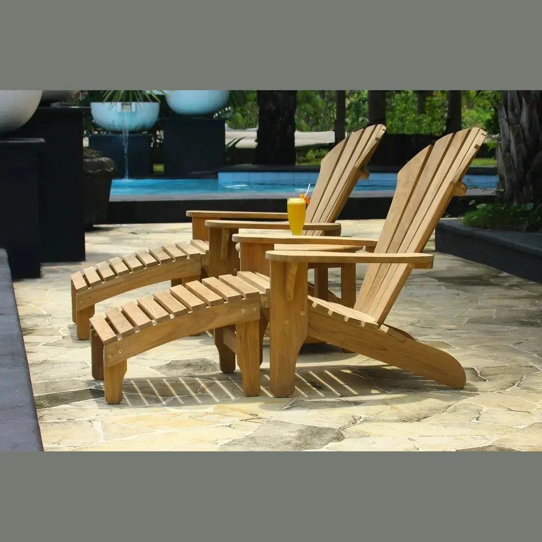 Douglas NanceDouglas Nance Adirondack Footrest DN1502 DN-1502- BetterPatio.com