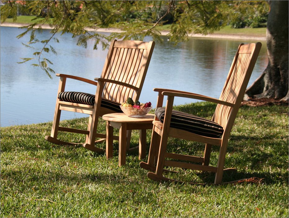 Douglas NanceDouglas Nance Classic 21” Round Side Table DN5221 DN-5221- BetterPatio.com