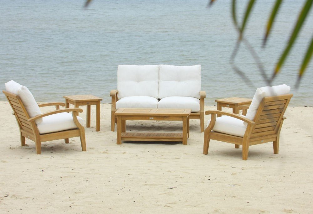 Douglas NanceDouglas Nance Classic 42” Rectangle Coffee Table with Shelf DN5242A DN-5242A- BetterPatio.com