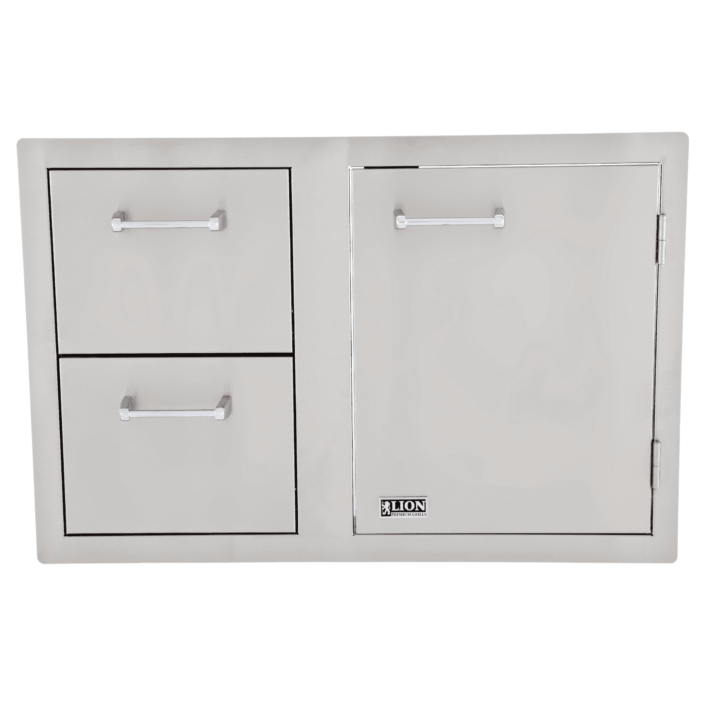 Door and Drawer Combo with Towel Rack