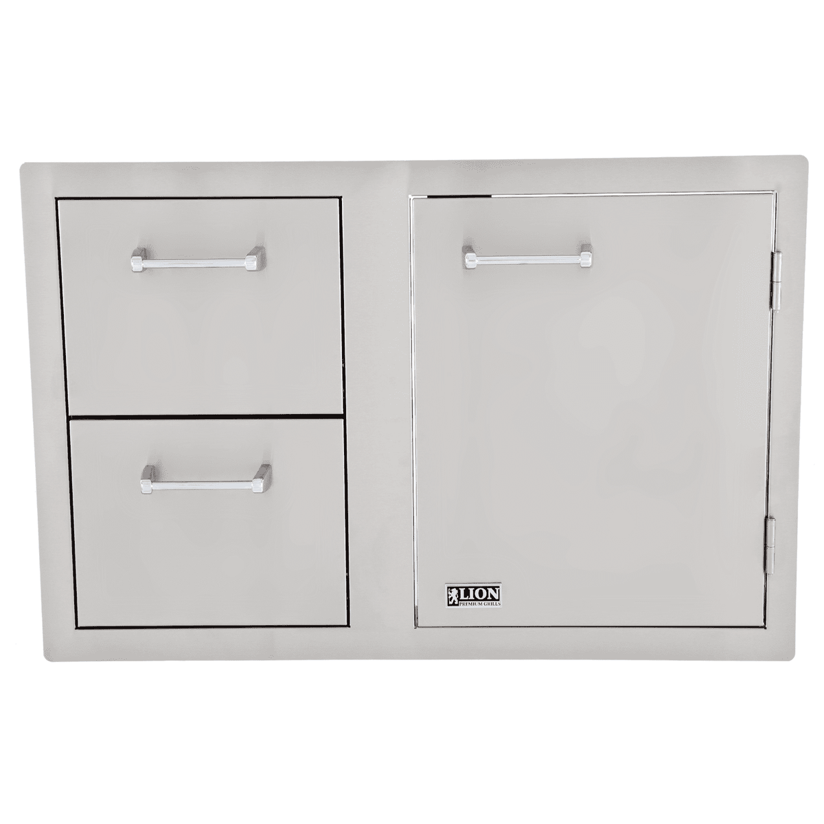 Door and Drawer Combo with Towel Rack
