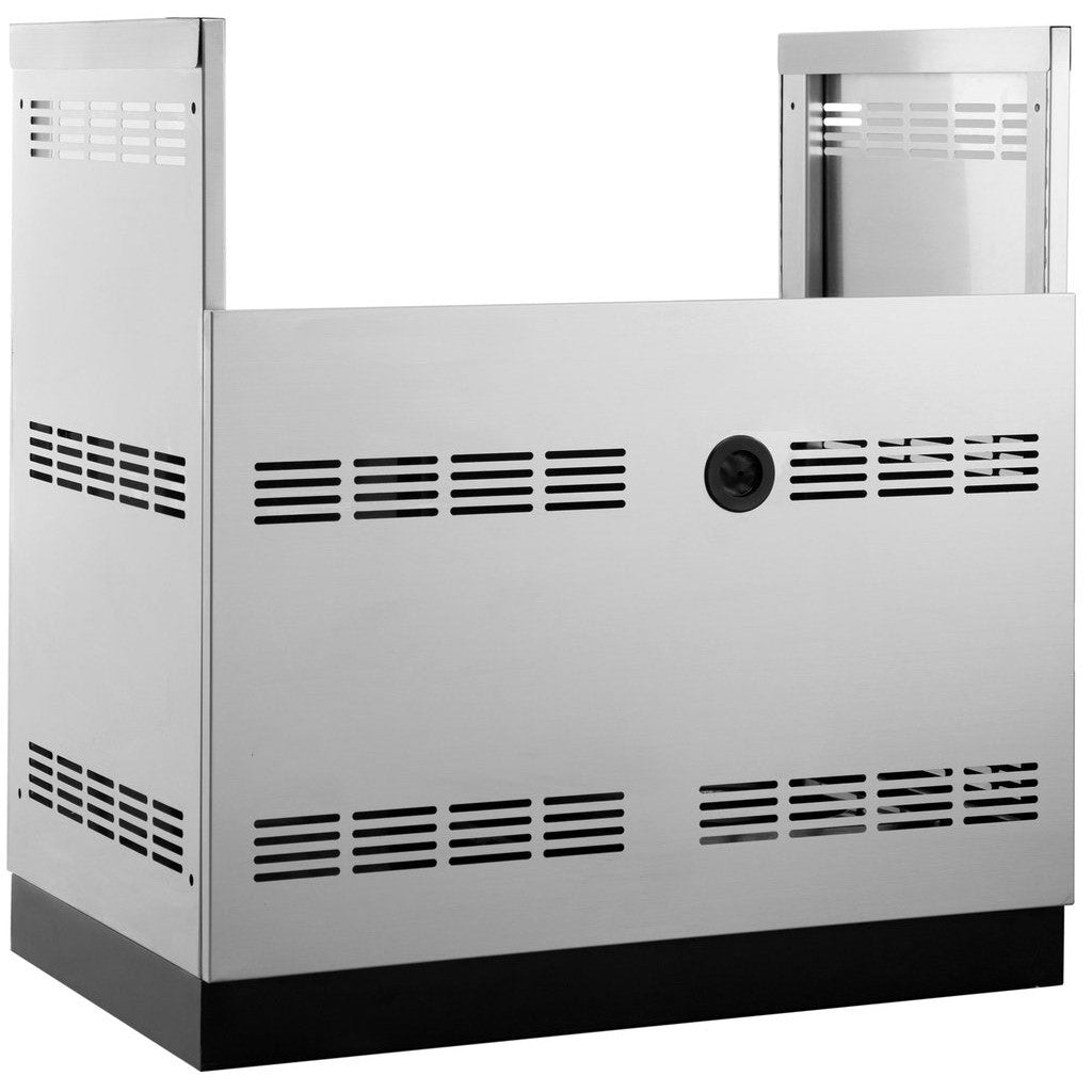 NewAge Outdoor Kitchen 33 in. Insert Grill Cabinet in Stainless Steel 65004 - BetterPatio.com