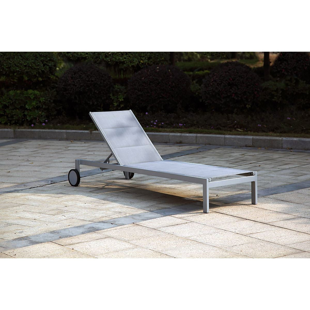 Hospitality Rattan Tampa Sling Chaise Lounger 1442BAL - BetterPatio.com